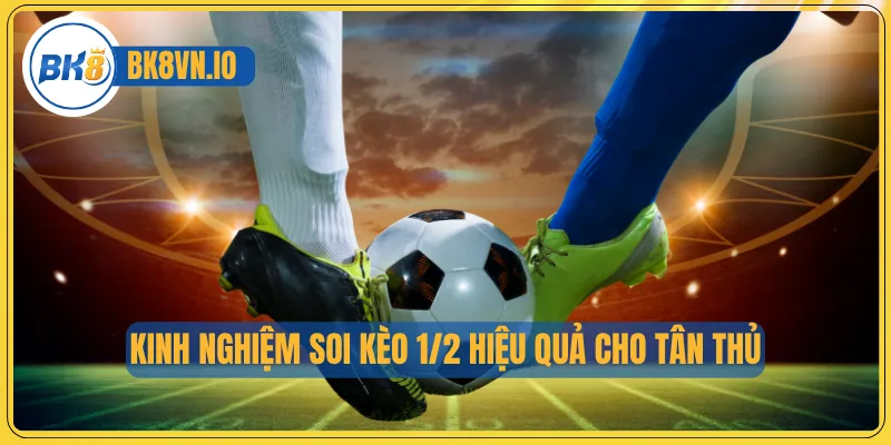 Kèo ½ - Cách Đọc Chuẩn Và Bí Quyết Chơi Hiệu Quả Cho Newbie 4 Kinh nghiệm soi kèo 1/2 hiệu quả cho tân thủ